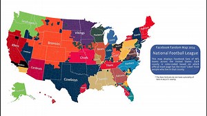 Map shows where NFL fans live