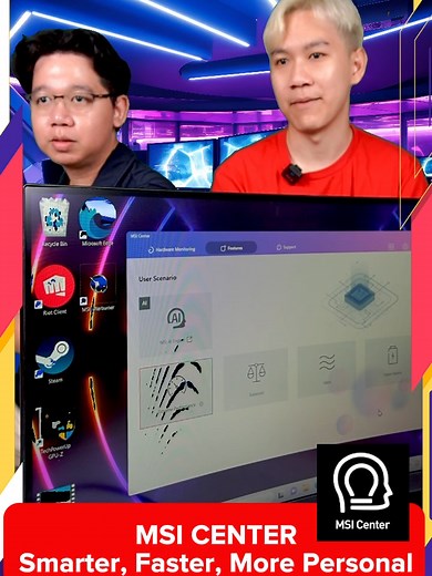 MSI Center Smarter, Faster, More Personal ปรับแต่งได้ตามใจ รีดประสิทธิภาพได้แบบจัดเต็ม #msithailand