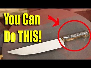 Engraving a Chef's Knife - Bigger $$$, Less Work