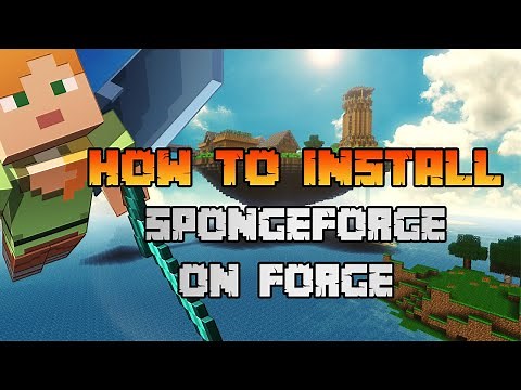 How to Install Spongeforge on Forge - Scalacube