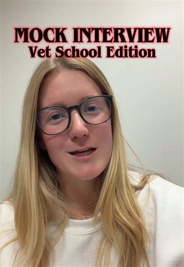 Mock Interview Practice for Vet School Applicants