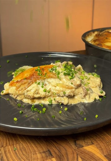 Gratin de Batata Cremoso com Cogumelos: Receita Deliciosa