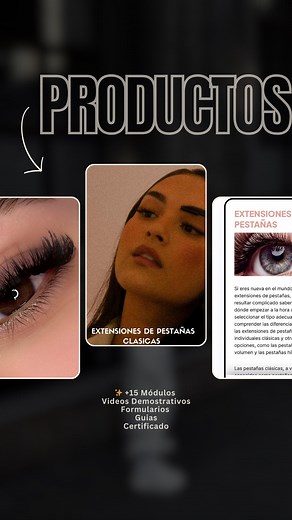 BIENVENIDOS A MI CURSO MOR ✨ @lhbeauty.salon 💞💞💞 En este curso, no solo aprenderás las técnicas más avanzadas para crear pestañas hermosas y naturales, sino que también te inspirarás a emprender y alcanzar tus metas en el mundo de la belleza. ¡Cada pestaña es una obra de arte y cada cliente satisfecho es una victoria en tu carrera como especialista en pestañas! Recuerda que el éxito no llega solo, sino que lo creamos juntos. Por eso, te invitamos a unirte a nuestro grupo de Telegram, donde po