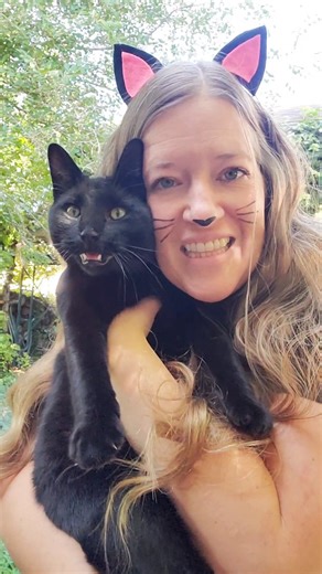 Make a super cute and quick cat costume! Wait til the end to see how much my cat likes it! . https://www.doodlecraftblog.com/2025/10/how-to-make-diy-black-cat-costume-easy.html . #costumediy #halloween #halloweencostume #thriftedcostume #costumeideas #costumes #halloweeninspiration #dressups #fantasy #moviecostumeideas #dressup #costume #halloweenideas #diy #diycostume #cape #costumeideasforyou #Doodlecraft #Doodlecraftblog | Doodlecraft