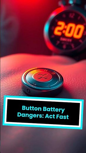 WARNING: Button Batteries Can Kill in 2 Hours - What Every Parent Needs to Know