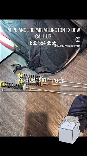 Amana washer shaking during spin cycle. appliance repair Arlington tx