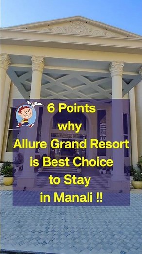 The Allure Grand Resort ( A River Side Resort and Spa ) - Manali #manalihotels #manalidiaries