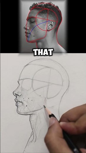 Draw Faces Like a Pro #drawingskill #loomis #loomismethod #drawing #drawingtutorial #facedrawing