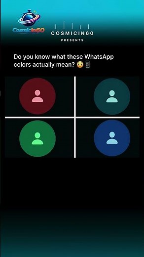 Do WhatsApp Profile Colors Have A Secret Meaning? 😳📱