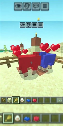 MIXING BABY MINECRAFT #minecraft #gaming #shorts