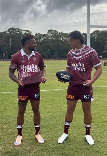 Game 2 ready 🫡❤️‍🔥 @QLD Maroons