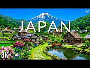 Japan 8K 🎌 Scenic Nature, Tranquil Countryside & Peaceful Cultural Landscapes | 8K UHD