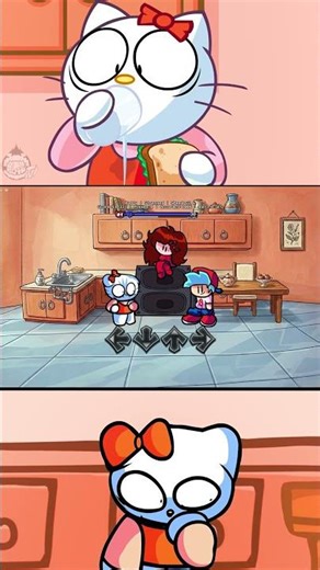 FNF Kitty go Mad - FNF Hell on Kitty Mod #fnf #fnfmod #kitty