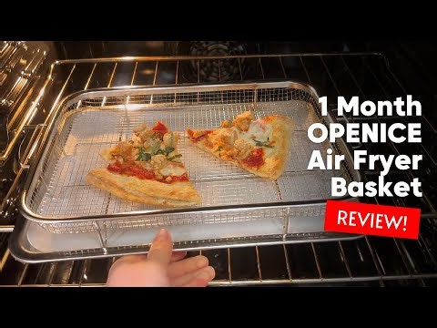 I Used This Air Fryer Basket for 1 Month & Loved It 🍕 Test & Honest Review OPENICE Air Fryer Basket