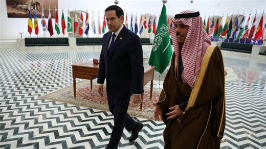 US Secretary Marco Rubio meets Saudi Crown Prince
