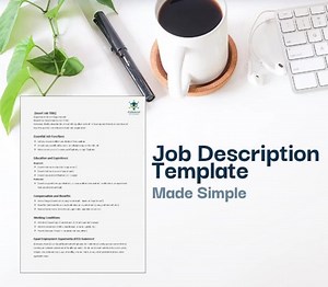 Job Description Template - Etsy UK