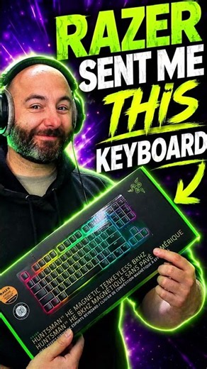 Razer Sent Me Their NEW Fastest Keyboard