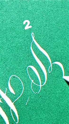 Letter A in 3 Copperplate Styles ✒️ | Smooth Elegant Strokes #Shorts