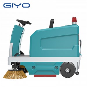 [Hot Item] 90/100L Clean Water Tank Built-in Powerful Dust Control System Floor Magnetic Sweeper