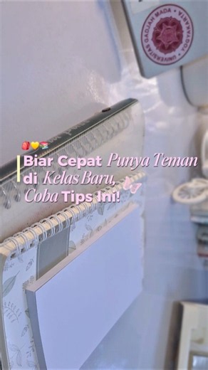 Tips Biar Cepat Punya Teman di Kelas Baru 🏫👫✨ #studytips #study #YTSCreatorIncubation