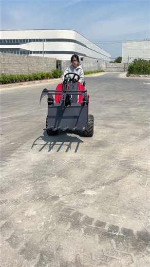 MYZG Mini Three-Wheel Loader with Log Grapple