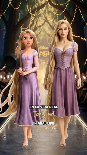 WHAT IF RAPUNZEL WAS REAL? 🌼✨ Would you approve this live-action Tangled version? #rapunzel #tangled