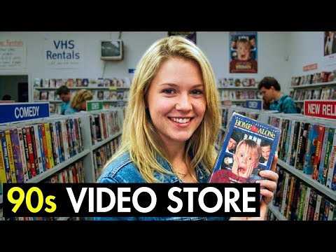 What Renting Videos Was Like in 1990s America