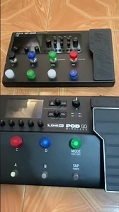Pedal valeton GP 200 vs pod go line 6 #valetongp200 #podgo