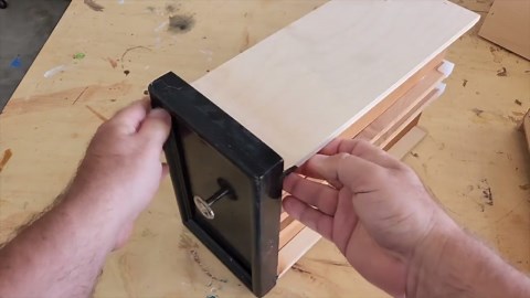 Drawer turned storage