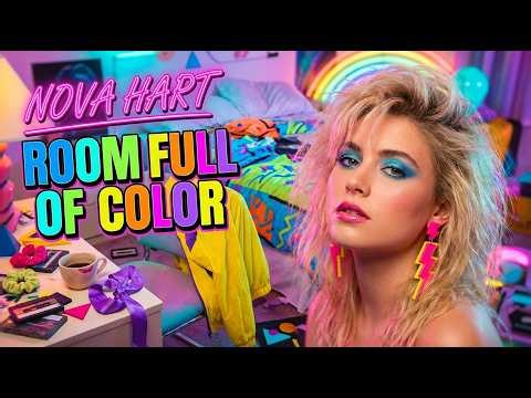 Nova Hart—Room Full of Color | 80s Bright Synth Rock