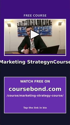 Marketing Strategy Course: Build Real-World Business Expertise #Shorts