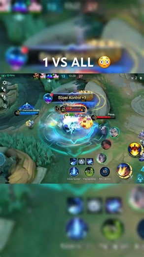 THEY ALL ATTACKED HIM… BIG MISTAKE 😈 #mobilelegends #mlbb