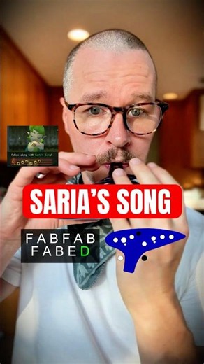 Saria's Song Lost Woods Ocarina Tutorial #ocarina #zelda
