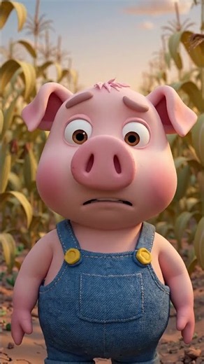 Barnaby Lost in Corn Field