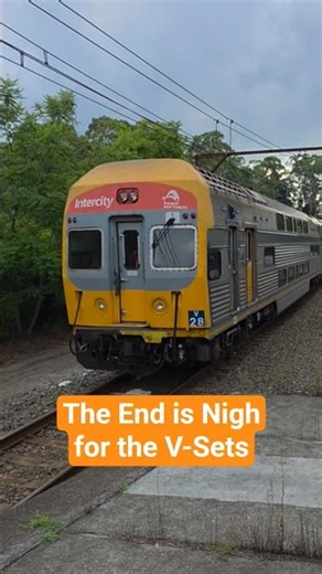 The End is Nigh for the V-Sets #paulstrainvlogs #railway #train #shorts