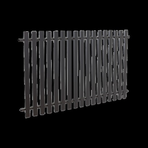 RapidFence 2200 x 41 x 1200mm Black Classic Picket Fence Panel