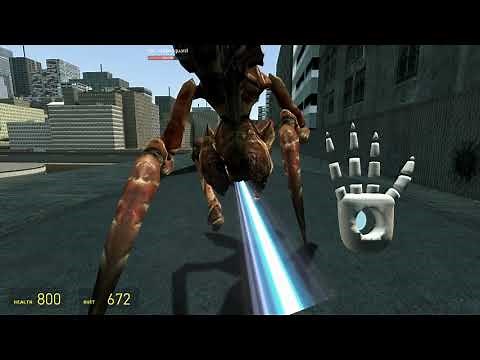 (old version) Glitchtale Gaster Gmod weapon mod review