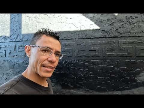 TEXTURA COM ARGAMASSA E LINHAS GREGAS COMO FAZER