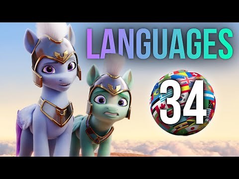 Zoom Zephyrwing & Thunder Flap in 34 Languages - My Little Pony: A New Generation