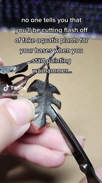 why didn't yall tell me? 😔 #warhammer #warhammercommunity #basing #warhammerbases