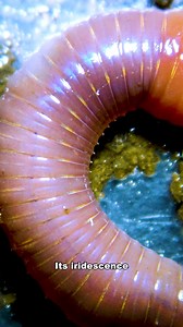 13K views · 342 reactions | Under the microscope this earthworm lights up like a tiny rainbow! This is not pigment colour - rather, it is structural iridescence from microscopic layers and its wet skin scattering light. #iridescence #worms #earthworm #rainbow #microscopy #microbiology #closeup #microscope #STEM #science #biology #learning #whyarewormsshiny #shinyworm #rainbowworm | Oneminmicro | Facebook