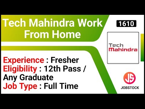 Tech Mahindra Work From Home 2025 | Remote Jobs | Customer Success Associate Jobs