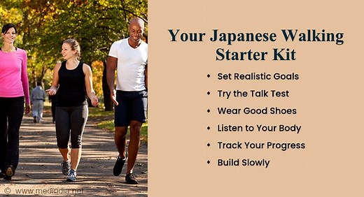Japanese Walking: Simple Trick to Boost Health