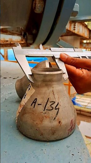 How to take measurements of Reducer(Concentric) // Piping // Indian Industry