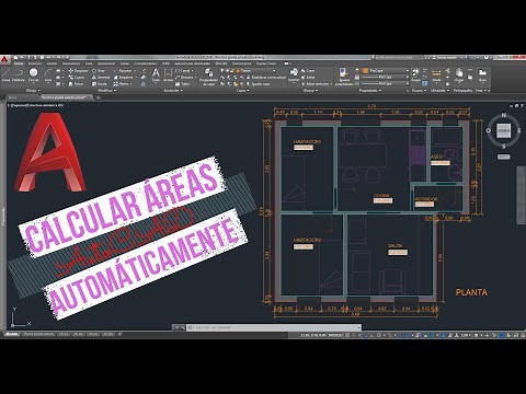 AutoCAD: Calculate areas/surfaces automatically. Text with field.