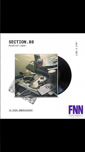 Section.80 Turns 14: The Album That Started Kendrick’s Legacy