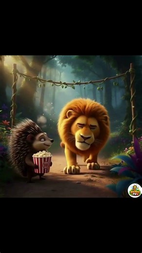 The Lion’s Lesson | 🤖✨ AI Created Video 🎬