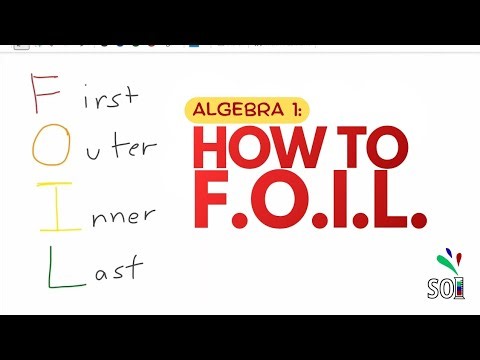 FOIL & Polinomial Expansion Pt. 1📝 | Mathematics @ SOI