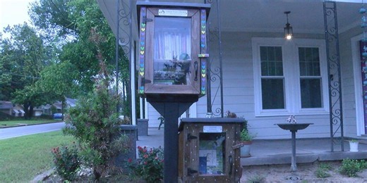 East Texas nonprofit brings awareness to mental health through free little library