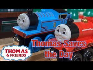 Thomas Saves the Day with The Adventure Begins Runaway & Crash (Wooden Railway Remake)